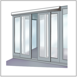 AUTOMATED GLASS DOOR