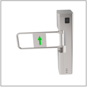 P TYPE SWING BARRIER